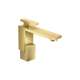 Axor Edge Single-Hole Faucet 130 - Diamond Cut, 1.2 Gpm In Polished Gold Optic, 46011991