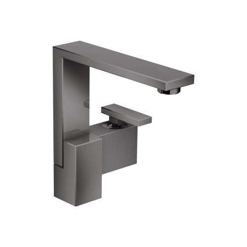 Axor Edge Single-Hole Faucet 190 - Diamond Cut, 1.2 Gpm In Polished Black Chrome, 46021331