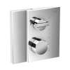 Axor Edge Thermostatic Trim With Volume Control In Chrome, 46750001