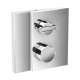 Axor Edge Thermostatic Trim With Volume Control And Diverter In Chrome, 46760001