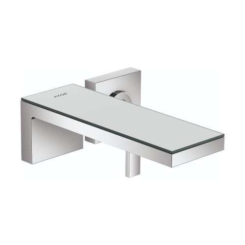 Axor Myedition Wall-Mounted Single-Handle Faucet Trim, 1.2 Gpm In Chrome / Mirror Glass, 47060001