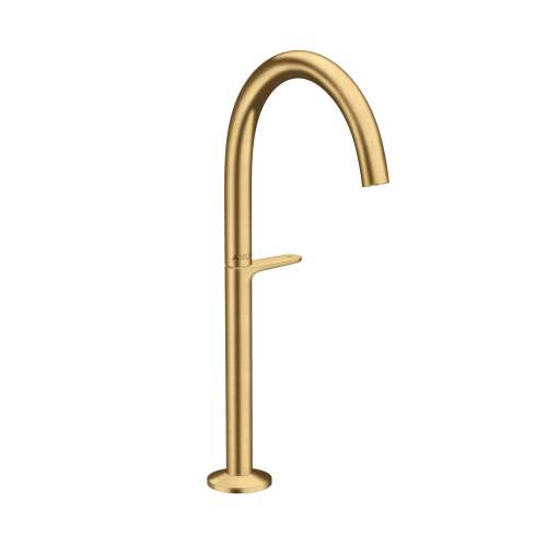 Axor One Single-Hole Faucet Select 260, 1.2 Gpm In Brushed Gold Optic, 48030251