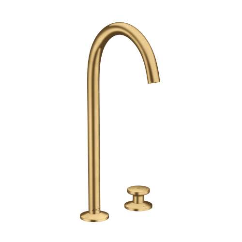 Axor One 2-Hole Single-Handle Faucet 260, 1.2 Gpm In Brushed Gold Optic, 48060251