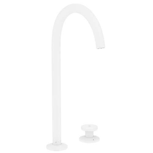 Axor One 2-Hole Single-Handle Faucet 260, 1.2 Gpm In Matte White, 48060701