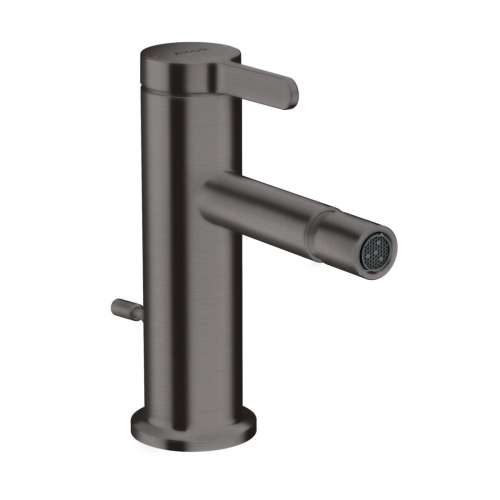 Axor One Single-Hole Bidet Faucet With Lever Handle In Brushed Black Chrome, 48210341