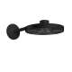 Axor One Showerhead 280 2-Jet With Showerarm Trim, 2.5 Gpm In Matte Black, 48481671