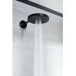 Axor One Showerhead 280 2-Jet With Showerarm Trim, 1.75 Gpm In Matte Black, 48482671