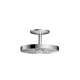 Axor One Showerhead 280 2-Jet With Ceiling Mount Trim, 2.5 Gpm In Chrome, 48483001