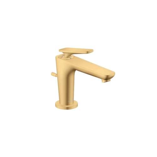 Axor Citterio C Single-Hole Faucet 90 Coolstart With Pop-Up Drain, 1.2 Gpm In Brushed Gold Optic, 49010251