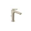 Axor Citterio C Single-Hole Faucet 125 Coolstart With Pop-Up Drain-Cubic Cut, 1.2 Gpm In Brushed Nickel, 49031821