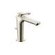 Axor Citterio C Single-Hole Faucet 125 Coolstart With Pop-Up Drain-Cubic Cut, 1.2 Gpm In Polished Nickel, 49031831