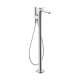 Axor Citterio C Freestanding Tub Filler Trim With 1.75Gpm Handshower In Chrome, 49440001