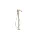 Axor Citterio C Freestanding Tub Filler Trim With 1.75Gpm Handshower In Brushed Nickel, 49440821