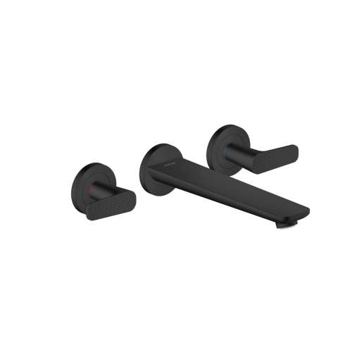 Axor Citterio C 3-Hole Wall-Mounted Tub Filler- Cubic Cut