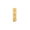 Axor Citterio C Thermostatic Module Trim 15" X 5" For 2 Functions In Brushed Gold Optic, 49700251