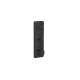 Axor Citterio C Thermostatic Module Trim 15" X 5" For 2 Functions In Matte Black, 49700671