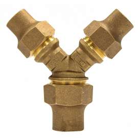 708YSCC 1X3/4 Y-BRANCH FLARE X (TWO) FLARE - NL