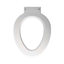 Medical Assistance 4LET 000 Plastic Elongated Toilet Seat in White