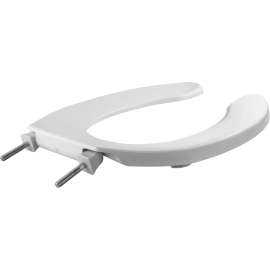 Commercial 1055SSC 000 Plastic Elongated Toilet Seat in White