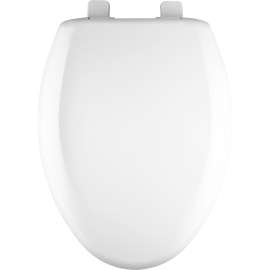 1250TTA 000 Plastic Elongated Toilet Seat in White