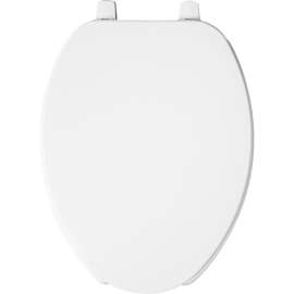 175 000 Plastic Elongated Toilet Seat in White