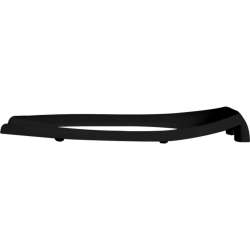 Commercial 295CT 047 Plastic Elongated Toilet Seat in Black