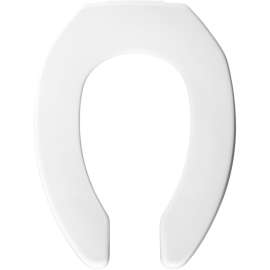 Medical Assistance 2L2155T 000 Plastic Elongated Toilet Seat in White
