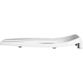 Commercial 3155SSCT 000 Plastic Elongated Toilet Seat in White