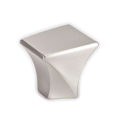 Knob 1-3/16 x 1-1/16 in Brushed Nickel