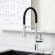 Catris Flexo Semi-Pro Pull-Down Dual-Spray Kitchen Faucet - Chrome, 402447