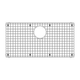 Stainless Steel Bottom Grid for Precision Super Single Sinks, 231599