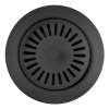 Color-Coordinated Metal Disposal Flange - Anthracite, 240333