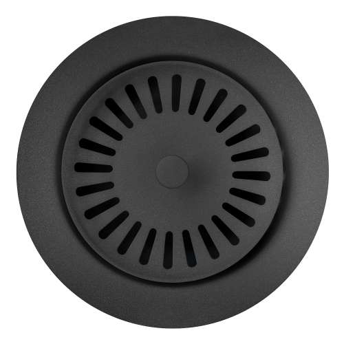 Color-Coordinated Metal Disposal Flange - Anthracite, 240333