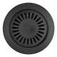 Color-Coordinated Metal Disposal Flange - Anthracite, 240333