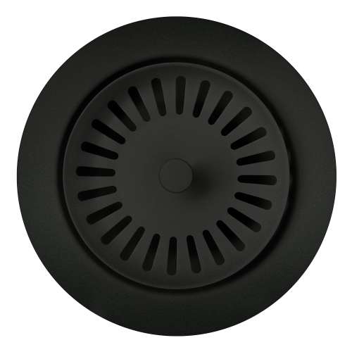 Color-Coordinated Metal Disposal Flange - Coal Black, 240339
