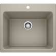 K-401926 22-in X 25-in Liven Granite Laundry Sink with Strainer in Truffle
