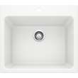 K-401927 22-in X 25-in Liven Granite Laundry Sink with Strainer in White
