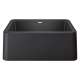 Ikon SILGRANIT 27" Single Bowl Apron-Front Farmhouse Sink - Anthracite, 402311