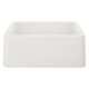 Ikon SILGRANIT 27" Single Bowl Apron-Front Farmhouse Sink - White, 402313