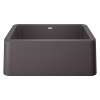 Ikon SILGRANIT 27" Single Bowl Apron-Front Farmhouse Sink - Cinder, 402315