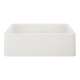 Ikon SILGRANIT 33" Double Bowl Apron-Front Farmhouse Sink with Low Divide - White, 402324
