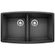 KA-440069 Performa Equal Double Bowl Sink Kit in Anthracite