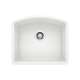 KA-440175 Diamond Single Bowl  Sink Kit in White