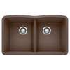 KA-440182 Diamond Equal Double Bowl Sink Kit in Caf