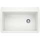 Diamond SILGRANIT 33.5" Super Single Dual Mount Kitchen Sink - White, 440195