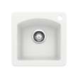 KA-440205 Diamond Bar Sink Dual Mount Sink Kit in White