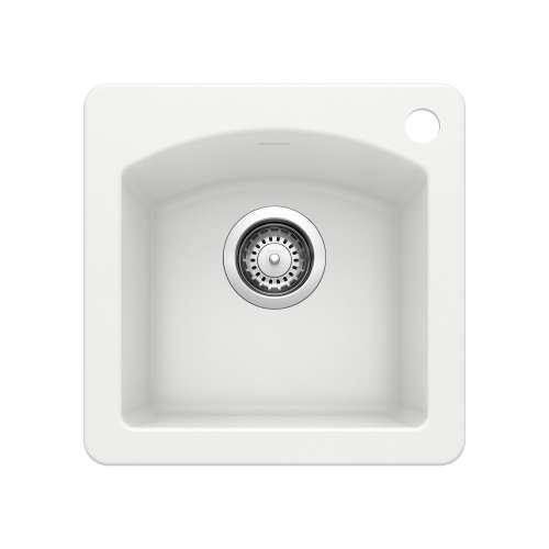 KA-440205 Diamond Bar Sink Dual Mount Sink Kit in White