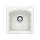 KA-440205 Diamond Bar Sink Dual Mount Sink Kit in White