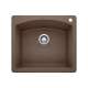 Diamond SILGRANIT 25" Single Bowl Dual Mount Kitchen Sink - Café, 440208