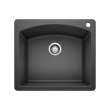 KA-440210 Diamond Single Bowl Dual Mount Sink Kit in Anthracite